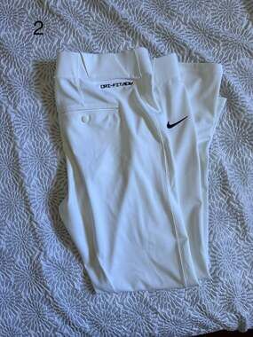 Mens Nike Vapor Premier Men's Dri-FIT White Baseball Pants XL